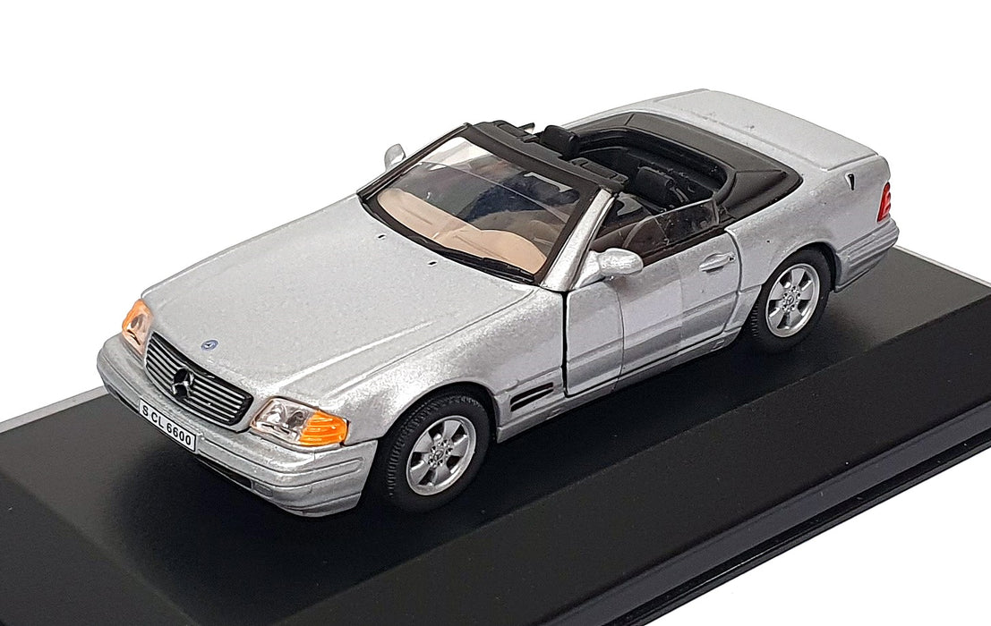 Hongwell 1/43 Scale 22926G - Mercedes Benz SL600 Cabriolet - Silver