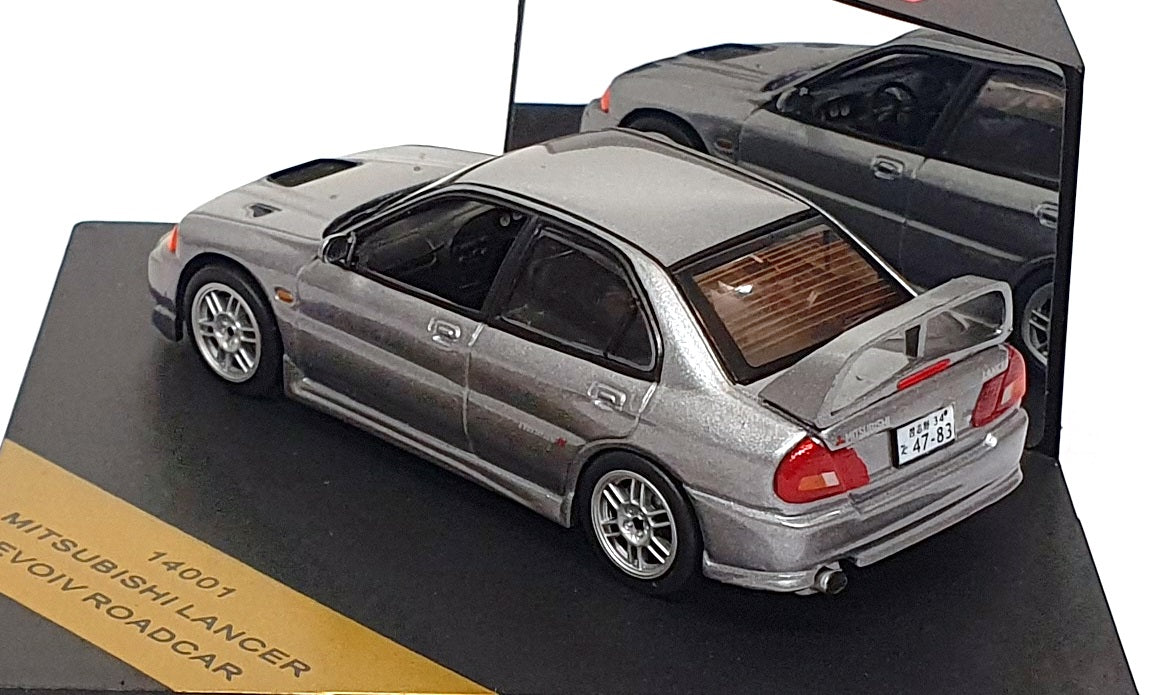Sun Star 1/43 Scale 14001 - Mitsubishi Lancer Evo Road Car - Met. Grey