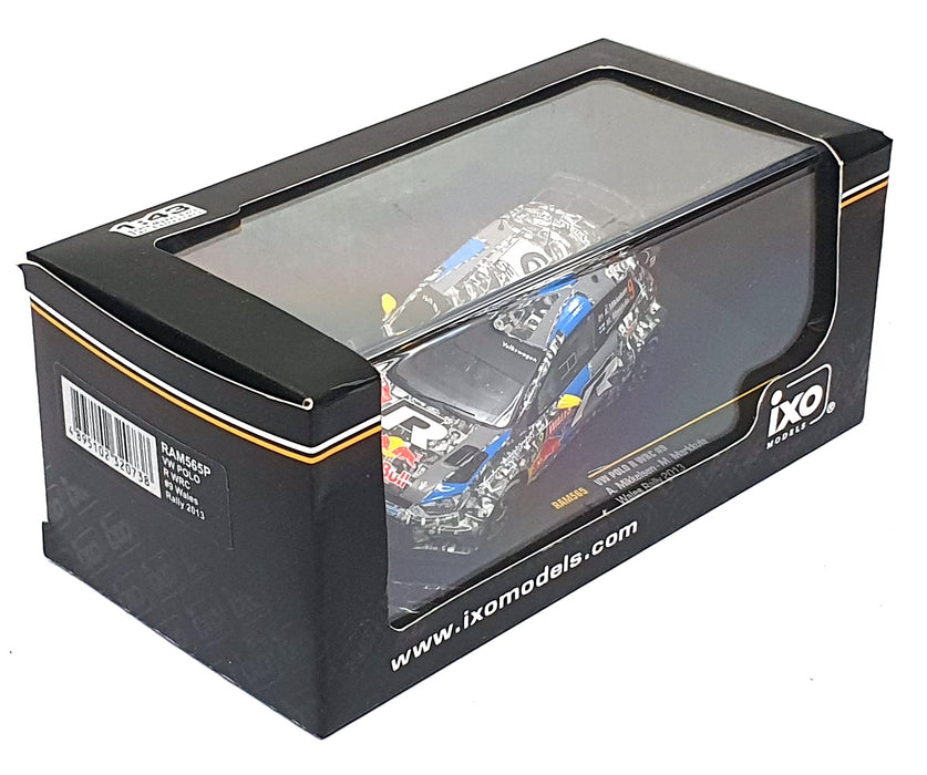 Ixo 1/43 Scale RAM565P - VW Polo R WRC #9 Wales Rally 2013 Mikkelsen/Markkula