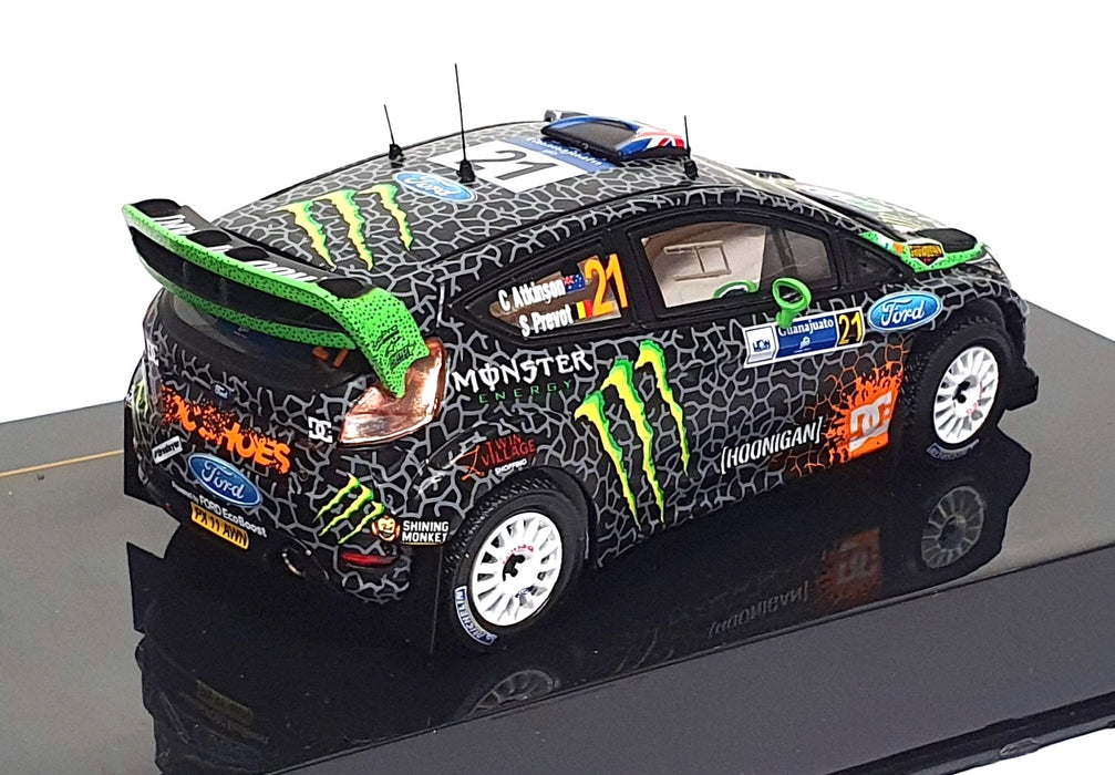 Ixo 1/43 Scale RAM506 - Ford Fiesta RS WRC #21 Mexico Rally 2012 Atkinson/Prevot