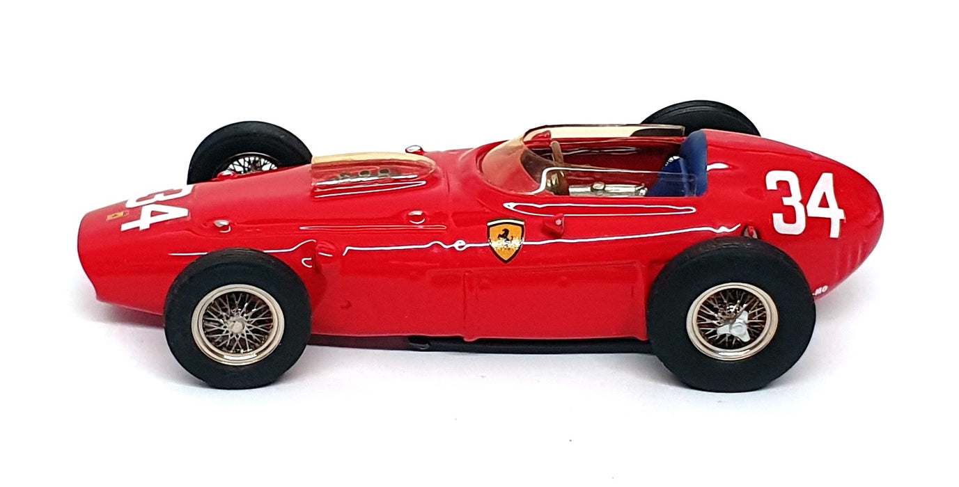 K&R Replicas 1/43 Scale KR6134R - 1961 F1 Ferrari 246 Dino #34 - Red