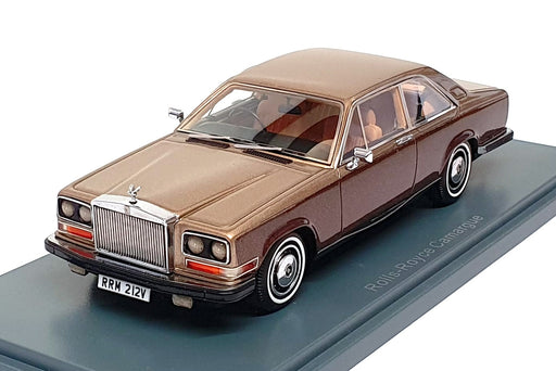 Neo Models 1/43 Scale Resin 44212 - Rolls Royce Camargue - Met. Gold/Brown
