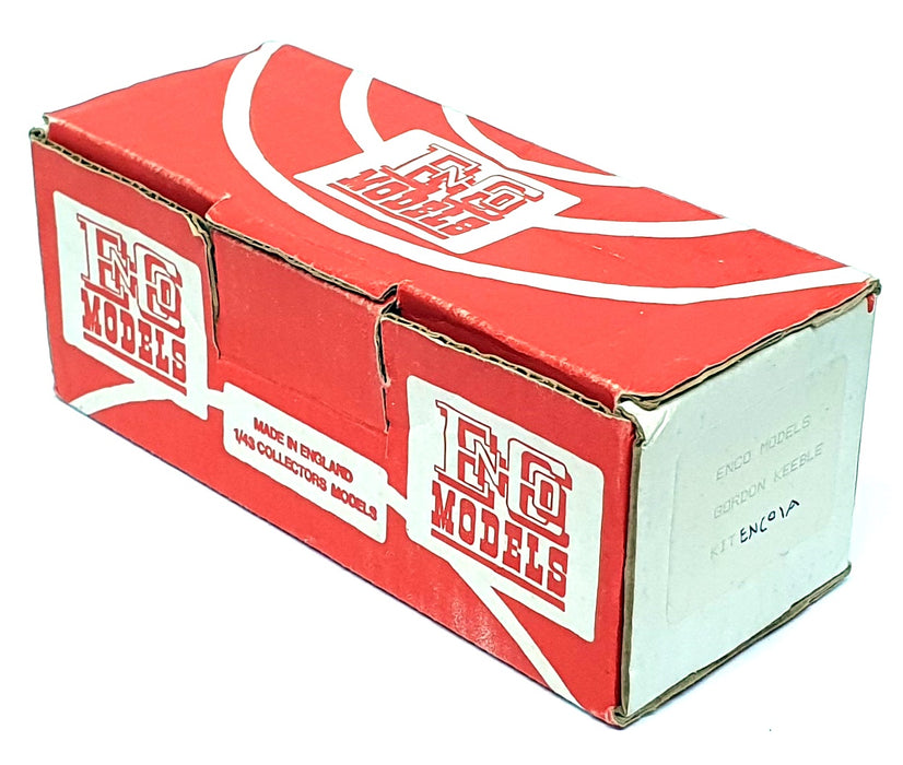 Enco Models 1/43 Scale Built Kit ENC01A - 1964-66 Gordon Keeble GT V8 - Dk. Red