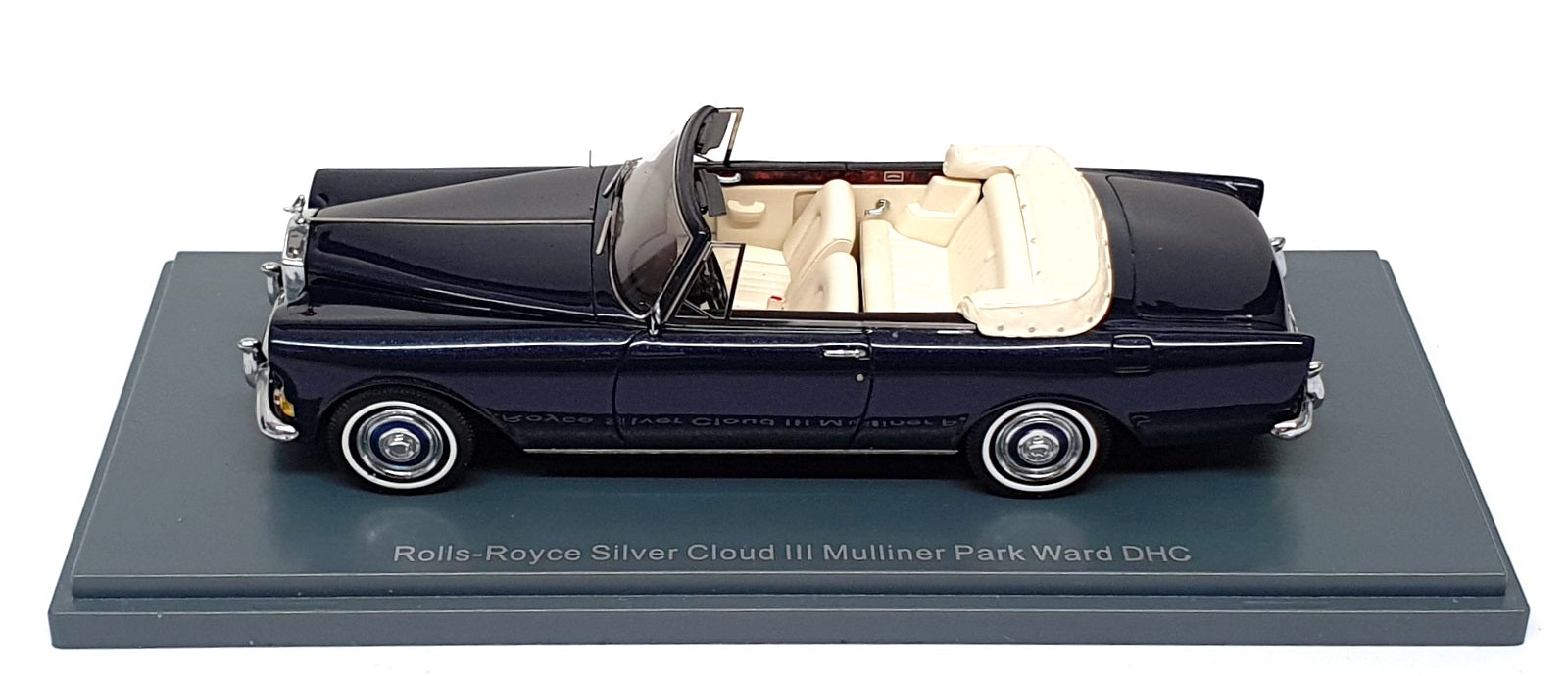 Neo 1/43 Scale 44196 Rolls Royce Silver Cloud III Mulliner Park Ward - Dk. Blue