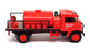 Trux 1/50 Scale TX8 - Late 1940's Chevrolet Blitz Wagon Fire Tanker Truck - Red