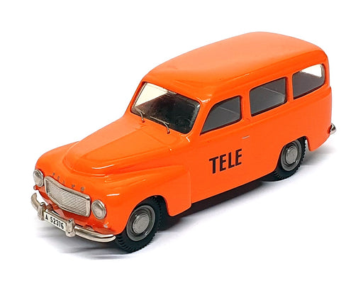 Somerville Models 1/43 Scale 128 - 1960 Volvo 210 Duett TELE - Orange