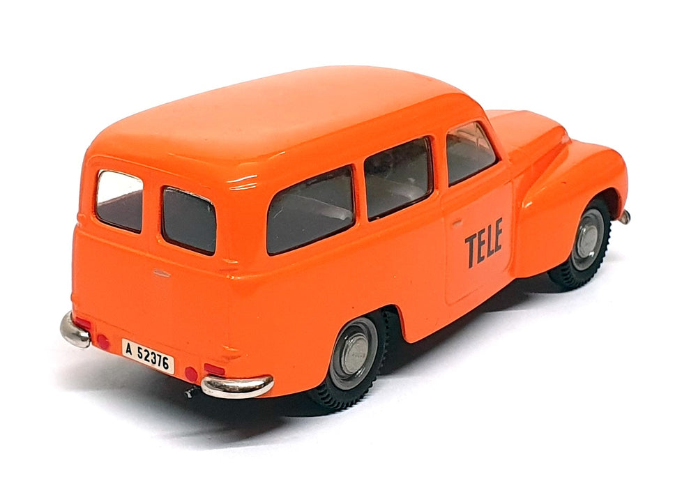 Somerville Models 1/43 Scale 128 - 1960 Volvo 210 Duett TELE - Orange
