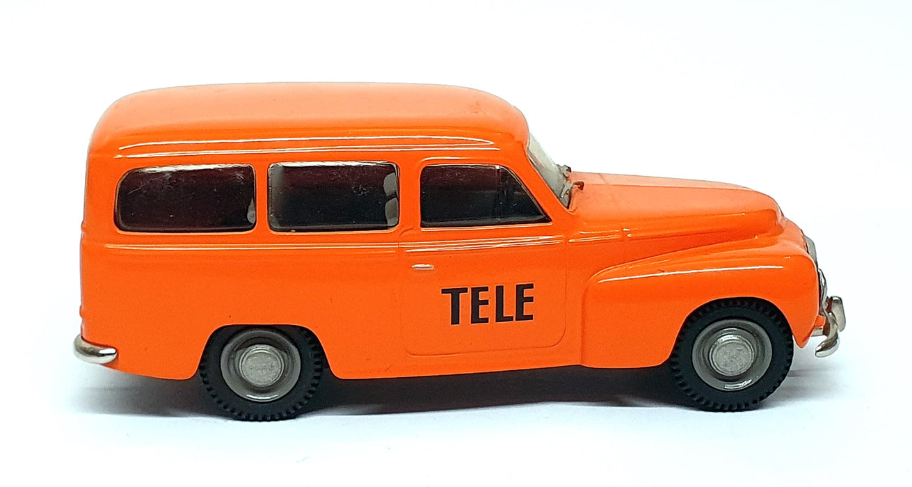 Somerville Models 1/43 Scale 128 - 1960 Volvo 210 Duett TELE - Orange