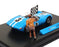 Altaya 1/43 Scale MVCOL008 - Michael Vaillant #3 Le Mans 1961 - Lt. Blue