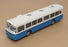 Tekno 22cm Long Diecast 851 - Scania CR-76 Bus - White/Blue