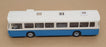 Tekno 22cm Long Diecast 851 - Scania CR-76 Bus - White/Blue