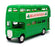 Banaghan & Co. Ltd. K10/4667 - 19cm Long Motorized Toy Irish Bus - Green