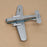 Western Models 1/200 Scale CA-1A - Bristol Superfreighter Silver City G-ANWJ