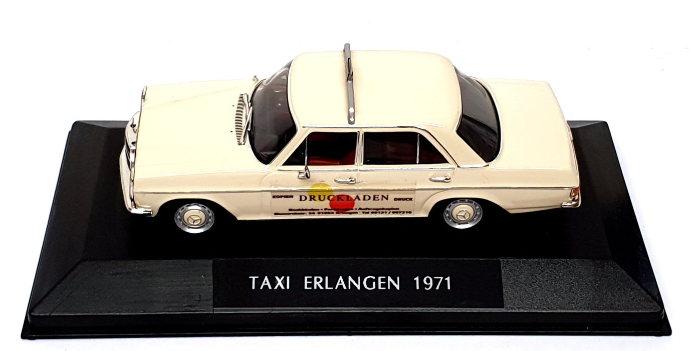 Ixo 1/43 Scale MBC3180 - Mercedes Benz Taxi Erlangen 1971 - REWORKED