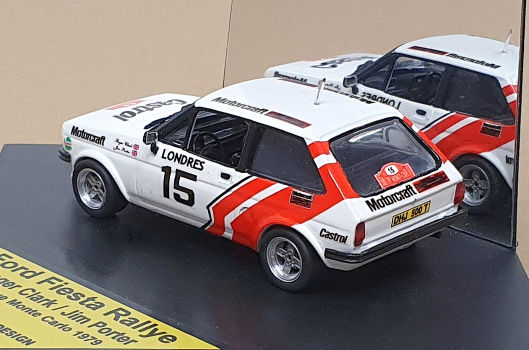 Solido 1/43 Scale JK1579 Ford Fiesta #15 Monte Carlo 1979 Clark/Porter REWORKED