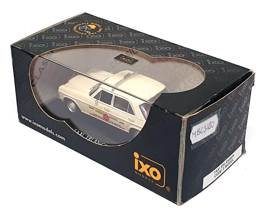 Ixo 1/43 Scale MBC3180 - Mercedes Benz Taxi Erlangen 1971 - REWORKED