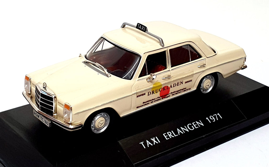 Ixo 1/43 Scale MBC3180 - Mercedes Benz Taxi Erlangen 1971 - REWORKED