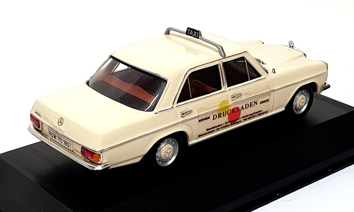 Ixo 1/43 Scale MBC3180 - Mercedes Benz Taxi Erlangen 1971 - REWORKED