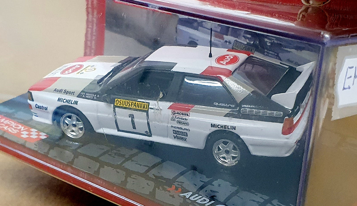 Eaglemoss 1/43 Scale EM83A2 - Audi Quattro A2 #1 Finland Rally 1983