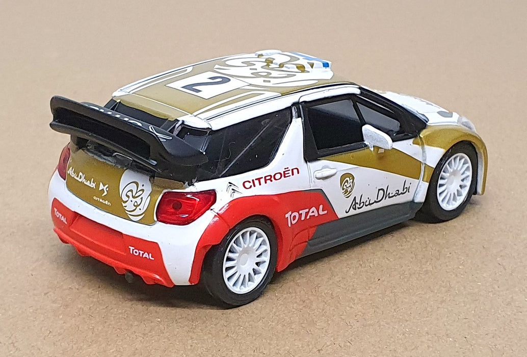 Norev 1/43 Scale AMC019281 - Citroen DS3 WRC #2 Abu Dhabi 2013