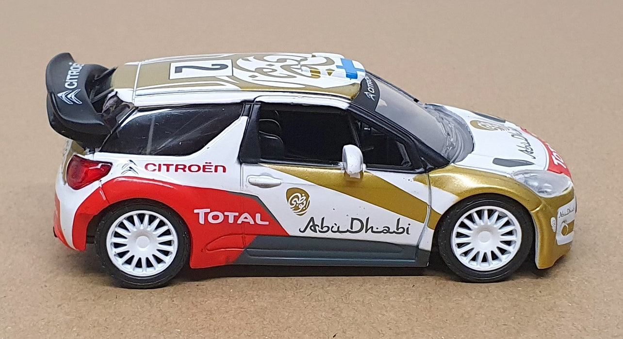 Norev 1/43 Scale AMC019281 - Citroen DS3 WRC #2 Abu Dhabi 2013