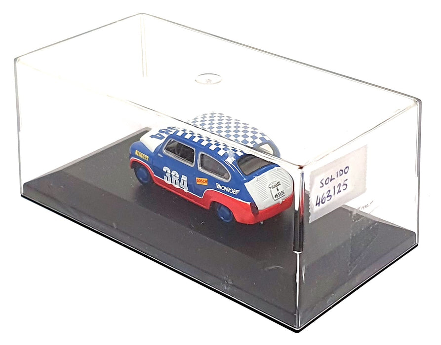 Solido 1/43 Scale 463125 - Seat 600D Rally Car #384 - Blue/White/Red