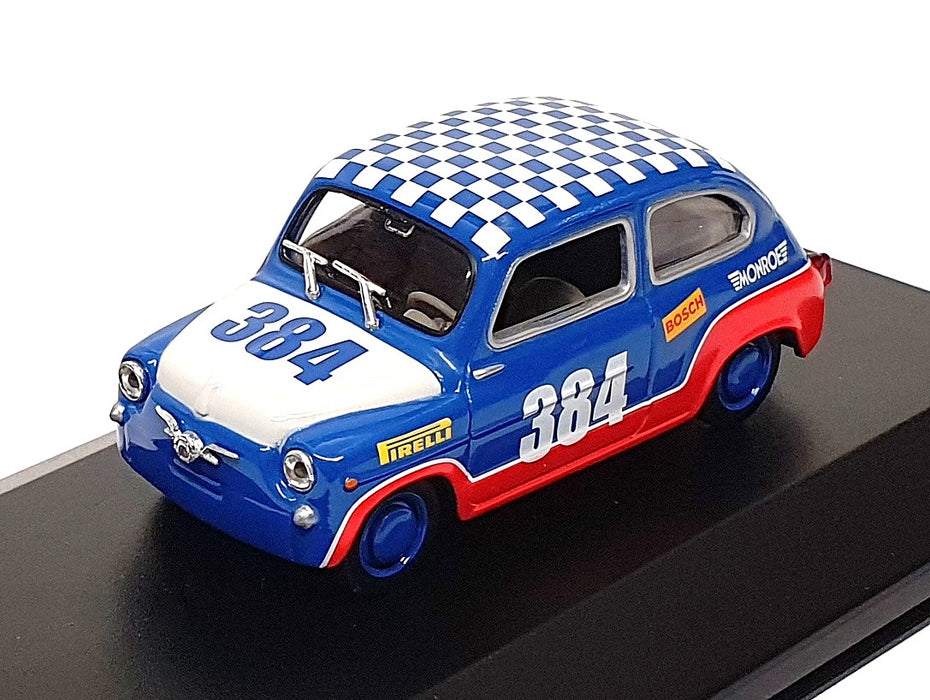 Solido 1/43 Scale 463125 - Seat 600D Rally Car #384 - Blue/White/Red