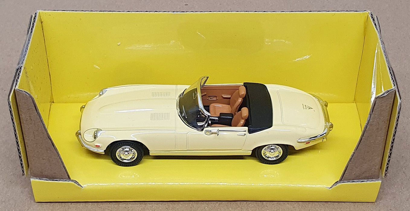 Road Signature 1/43 Scale Diecast 94244 - 1971 Jaguar E-Type - Cream