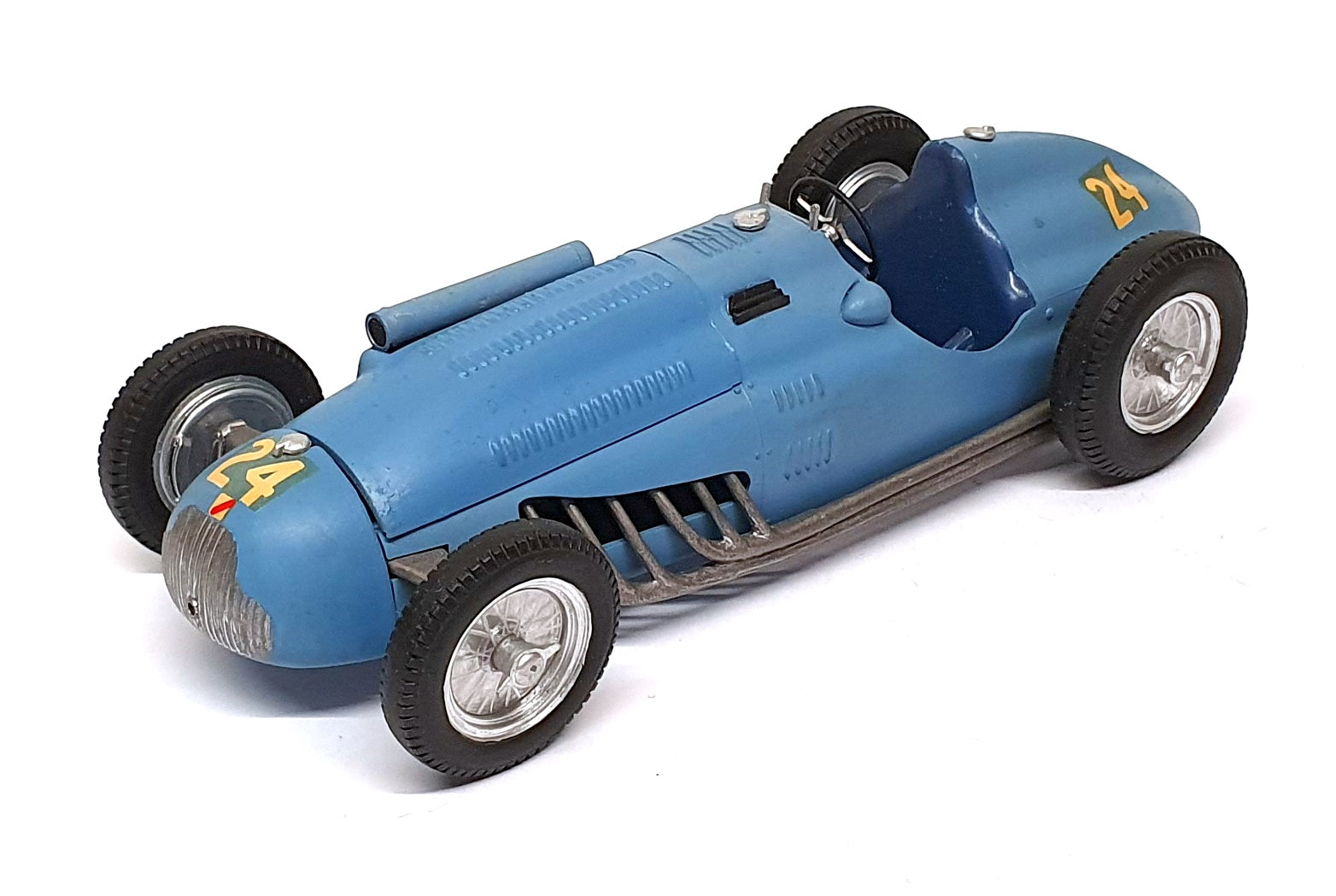 Merit 1/24 Scale Built Plastic Kit 4624 - 1949 Lago Talbot F1 Race Car - Blue