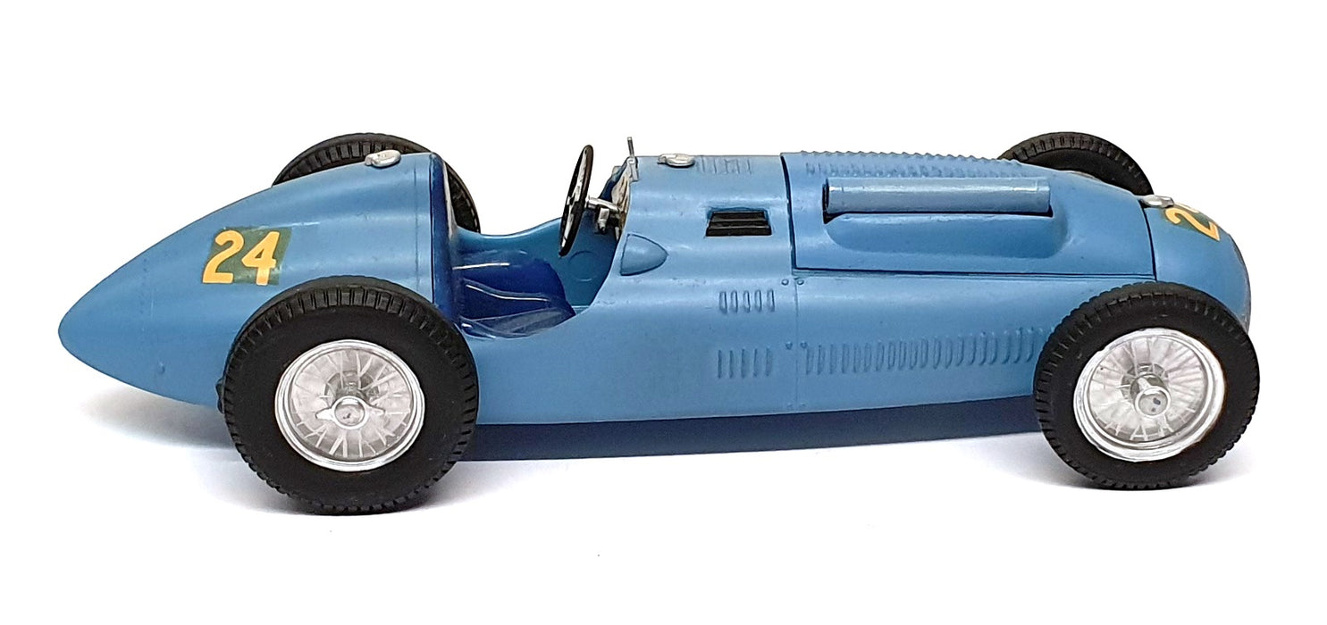 Merit 1/24 Scale Built Plastic Kit 4624 - 1949 Lago Talbot F1 Race Car - Blue