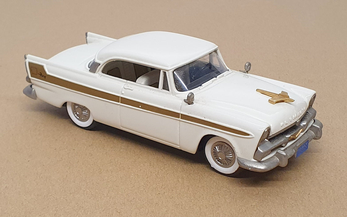 Brooklin Models 1/43 Scale LIB048 - 1956 Plymouth Fury - White