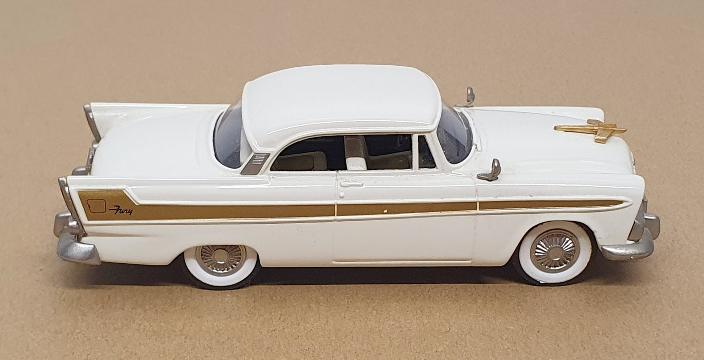 Brooklin Models 1/43 Scale LIB048 - 1956 Plymouth Fury - White