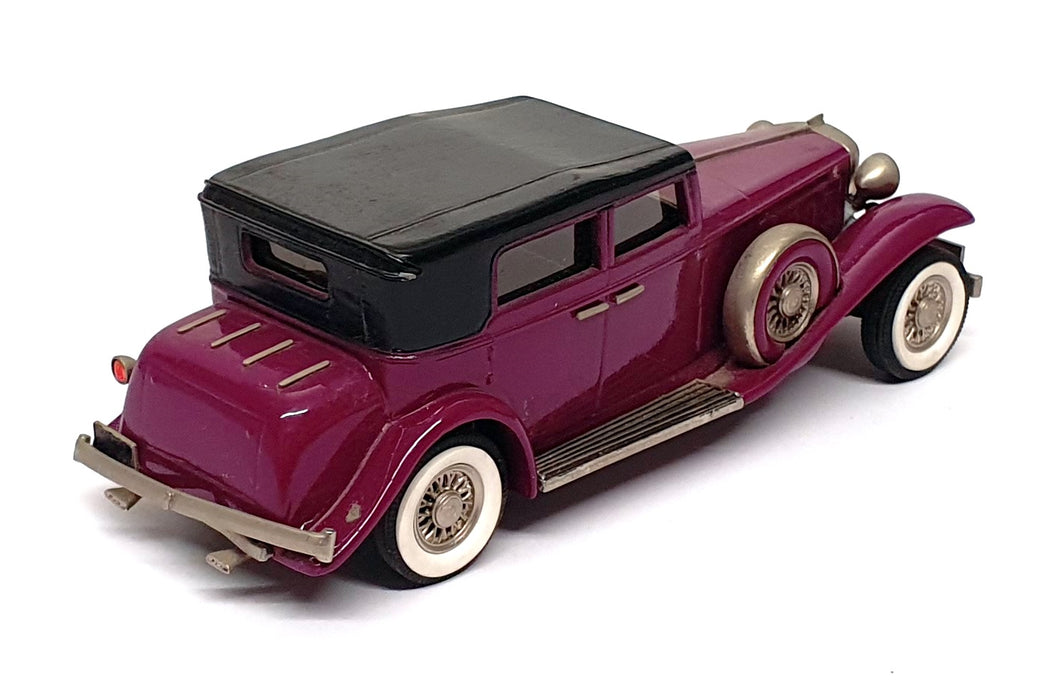 Brooklin Models 1/43 Scale LIB049 - 1931 Marmon Convertible - Purple