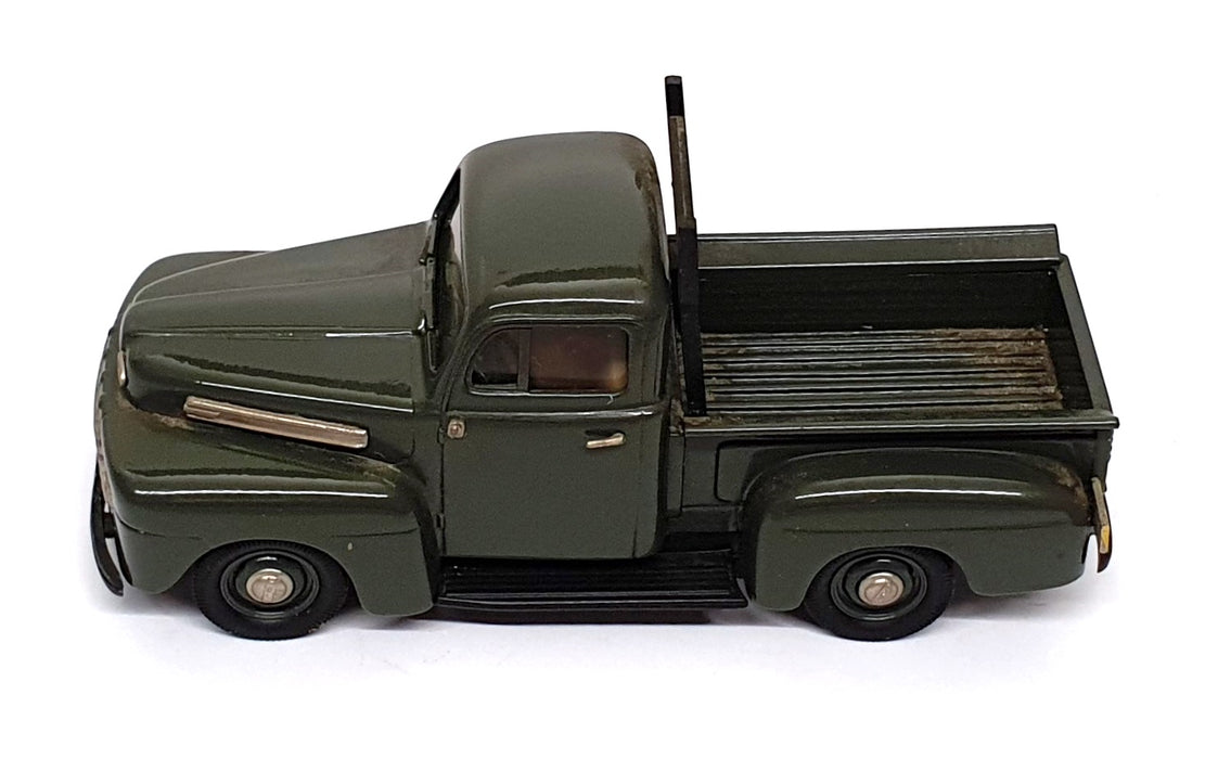 Brooklin Models 1/43 Scale LIB050 - 1951 Ford F-1 Pick Up Truck - Green 