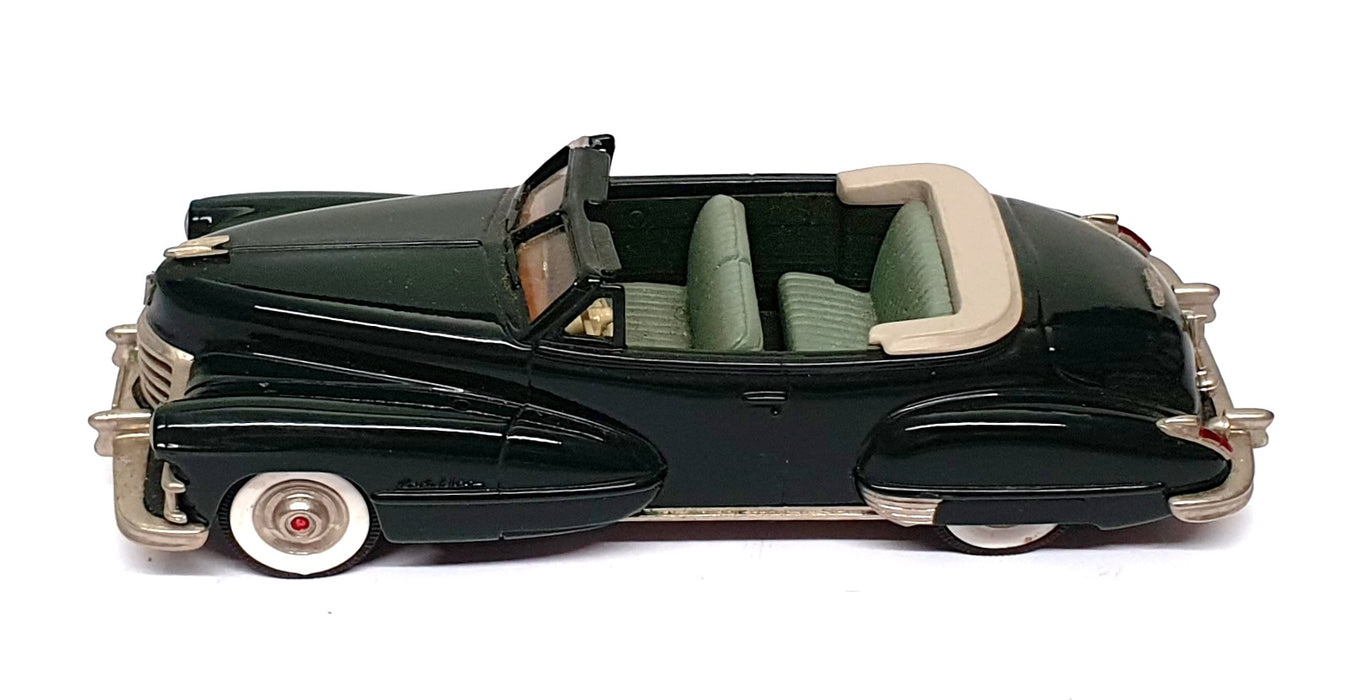 Brooklin Models 1/43 Scale LIB052 - 1947 Cadillac Series 62 Convertible - Green