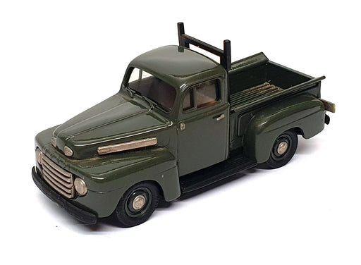 Brooklin Models 1/43 Scale LIB050 - 1951 Ford F-1 Pick Up Truck - Green 