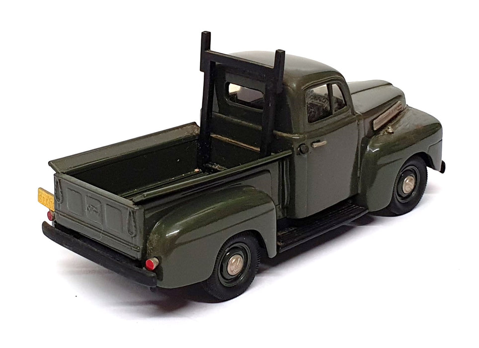 Brooklin Models 1/43 Scale LIB050 - 1951 Ford F-1 Pick Up Truck - Green 