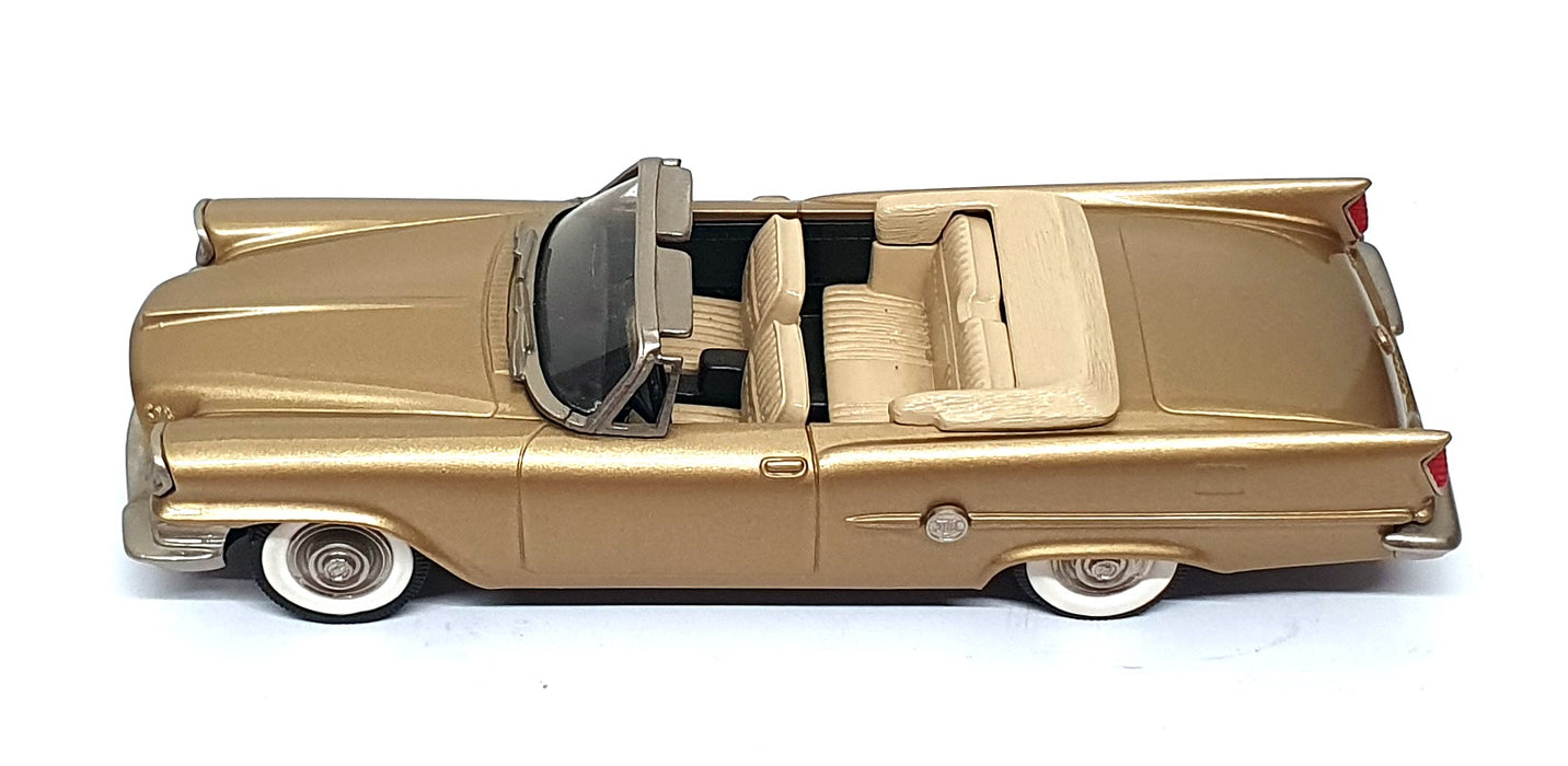 Brooklin Models 1/43 Scale LIB054 - 1959 Chrysler 300E Convertible - Gold