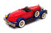 Brooklin Models 1/43 Scale LIB053 - 1931 Hudson Greater Eight - Red/Blue