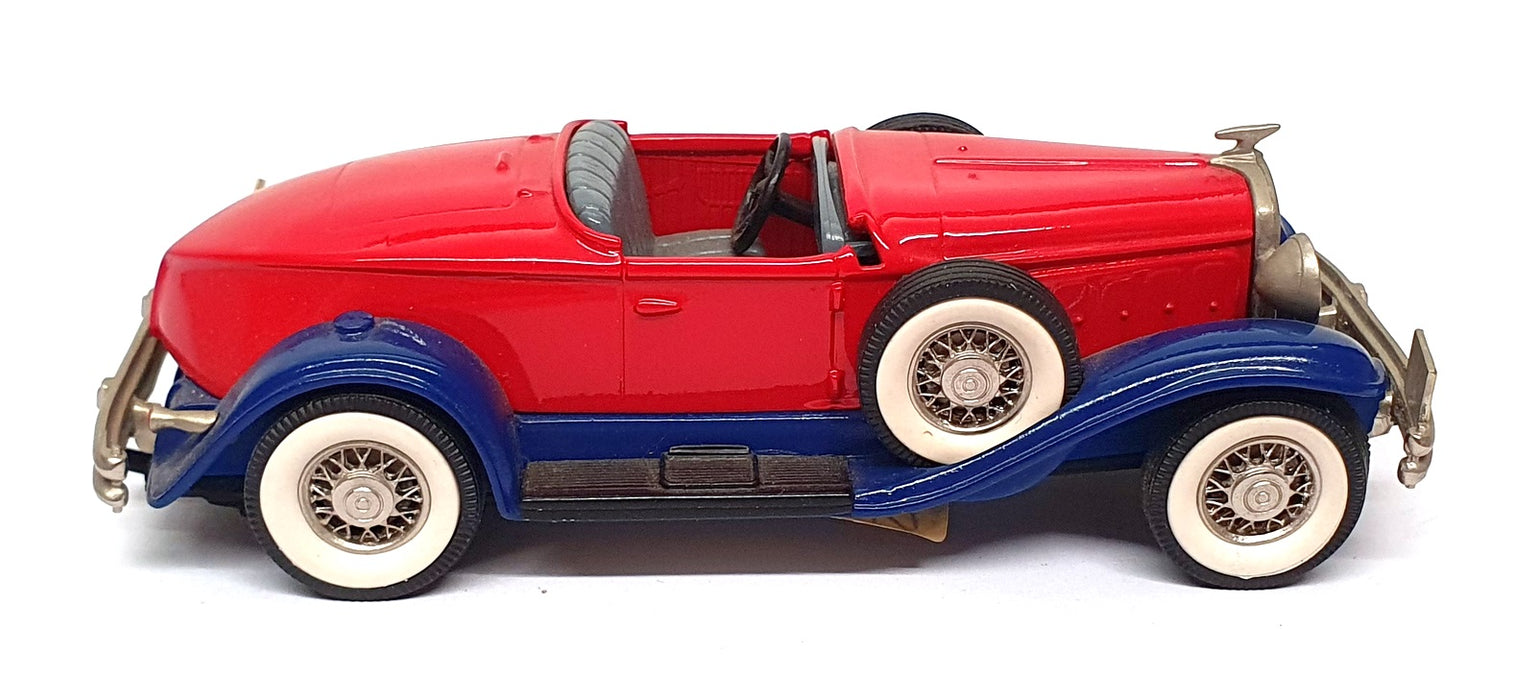 Brooklin Models 1/43 Scale LIB053 - 1931 Hudson Greater Eight - Red/Blue