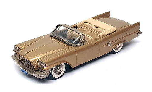 Brooklin Models 1/43 Scale LIB054 - 1959 Chrysler 300E Convertible - Gold