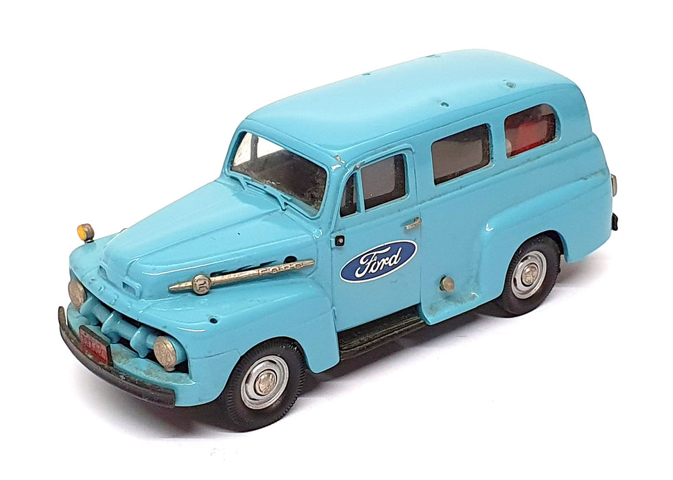 Brooklin Models 1/43 Scale LIB057 - 1952 Ford F-1 Ranger - Lt. Blue