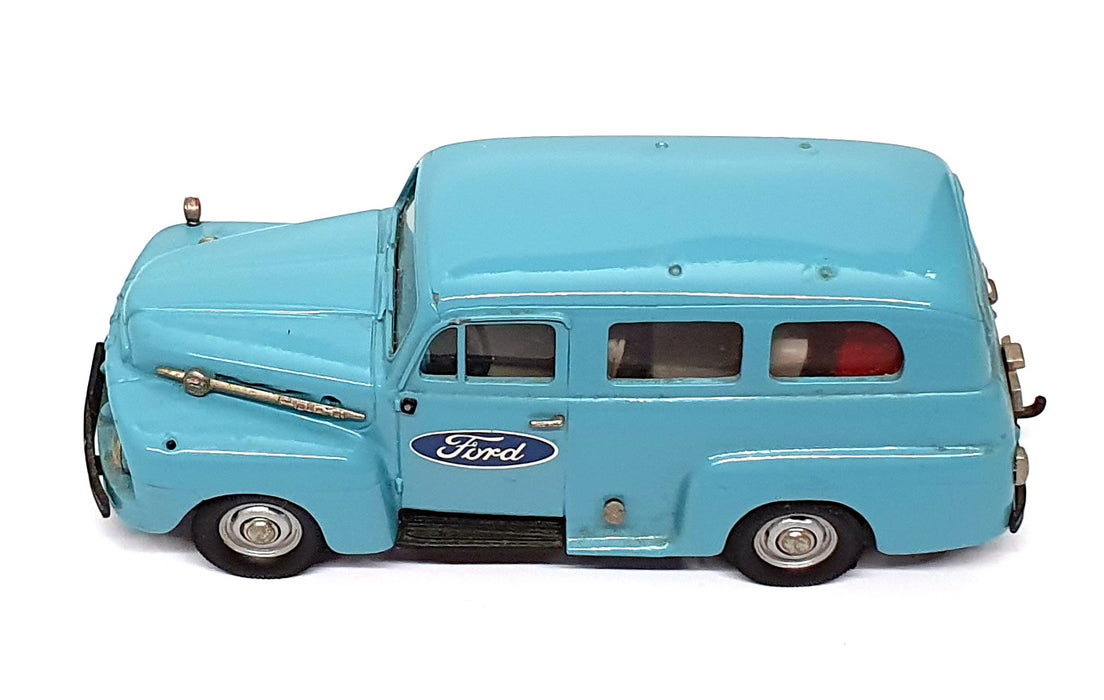 Brooklin Models 1/43 Scale LIB057 - 1952 Ford F-1 Ranger - Lt. Blue