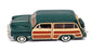 Franklin Mint 1/43 Scale LIB064 - 1950 Ford Woody Station Wagon - Green