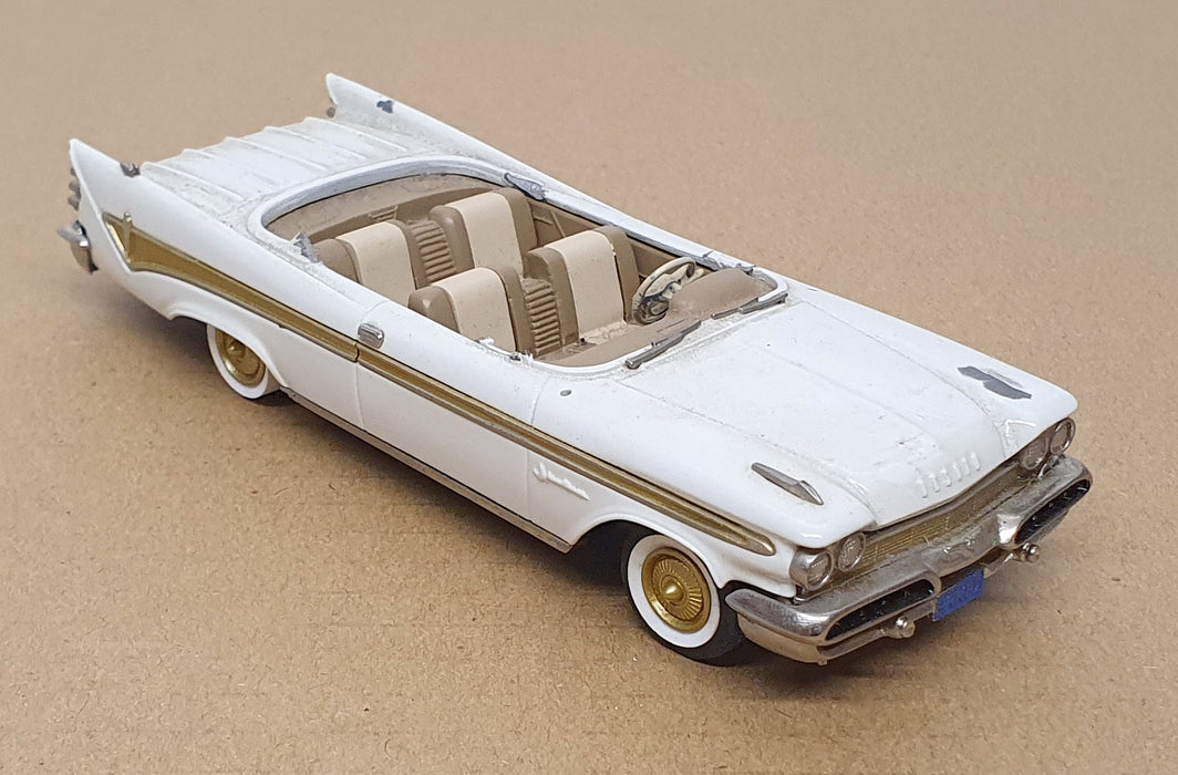Brooklin Models 1/43 Scale LIB060 - 1959 De Soto Adventurer - White