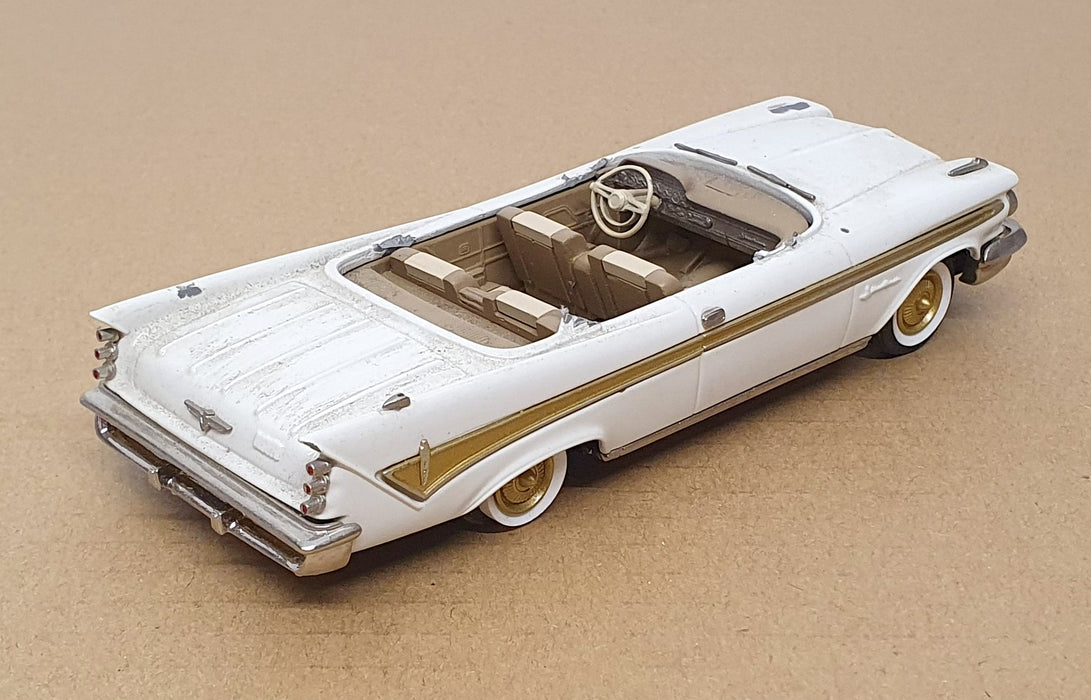 Brooklin Models 1/43 Scale LIB060 - 1959 De Soto Adventurer - White