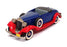 Brooklin Models 1/43 Scale LIB061 - 1932 Packard Light 8 - Blue/Red