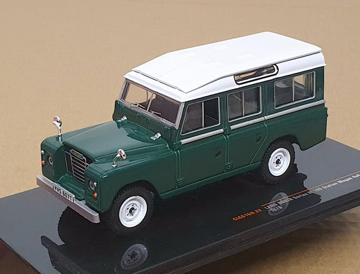 Ixo 1/43 Scale CLC616N.22 - 1978 Land Rover SIII 109 Stn Wagon 4x4 - Green/White
