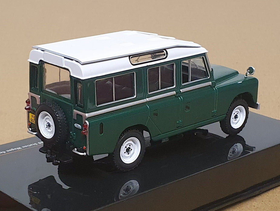 Ixo 1/43 Scale CLC616N.22 - 1978 Land Rover SIII 109 Stn Wagon 4x4 - Green/White