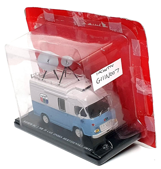 Hachette 1/43 Scale G111N007 - Renault Saviem Van ORTF - Grey/Lt. Blue